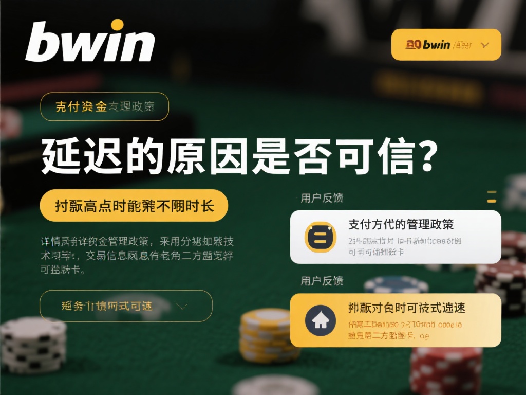 一些用户反馈，bwin的支付处理通常比较迅速，但在