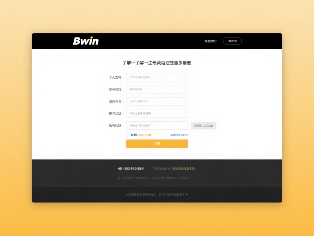 必赢bwin注册页面攻略:技巧与注意事项详解 明确注册流程步骤
首先,了解整个注册流程是十分重